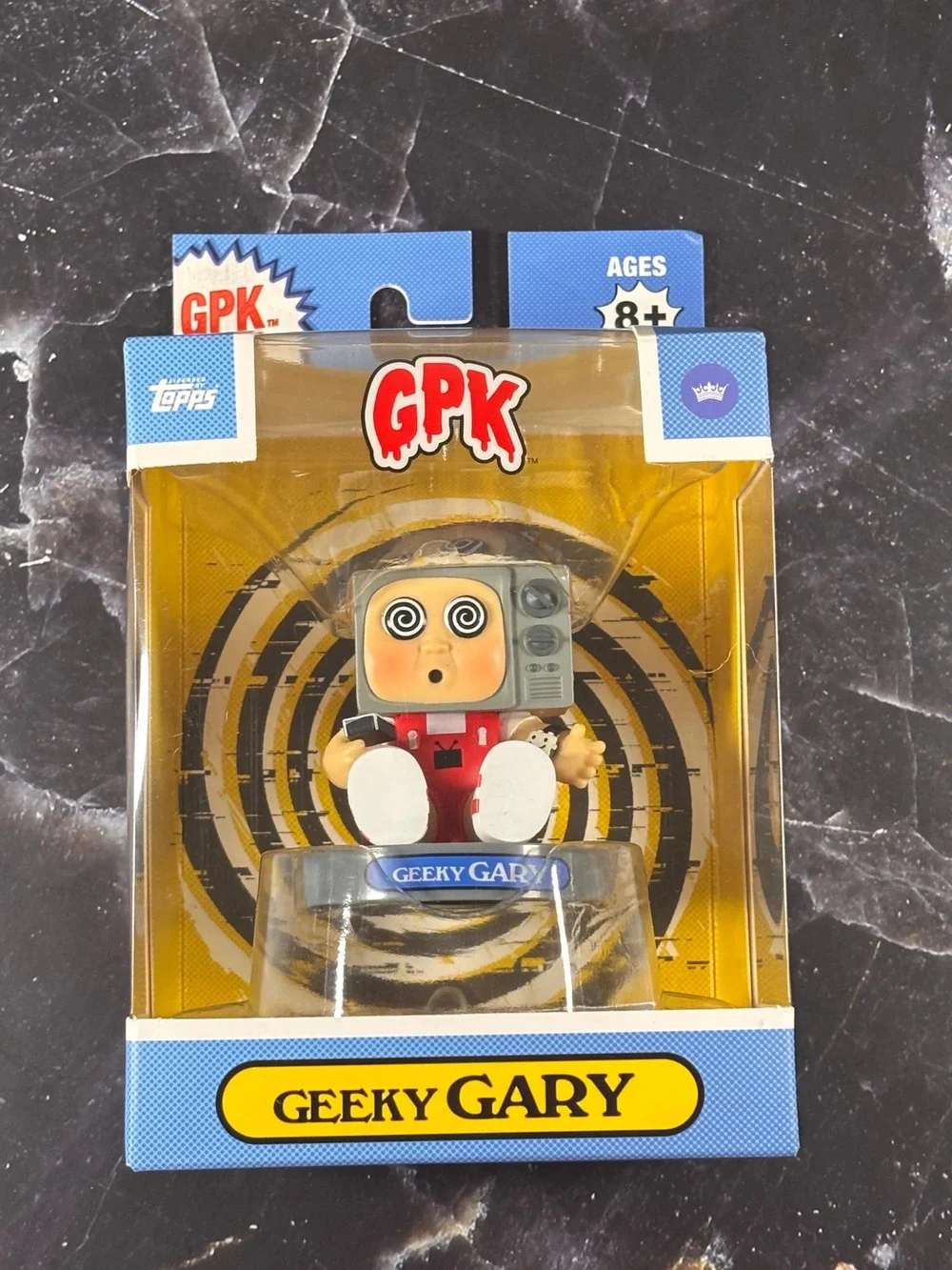 Topps Garbage Pail Kids GPK Figure Geeky Gary Loyal Subjects Collection Figure